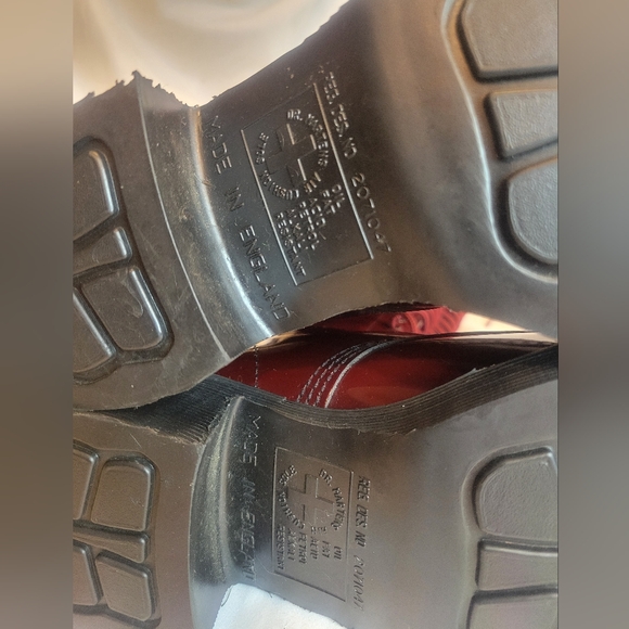 SUPER RARE Vintage Dr Martens oxblood 20 eyelet knee high MADE IN ENGLAND 3/5 - Picture 11 of 16